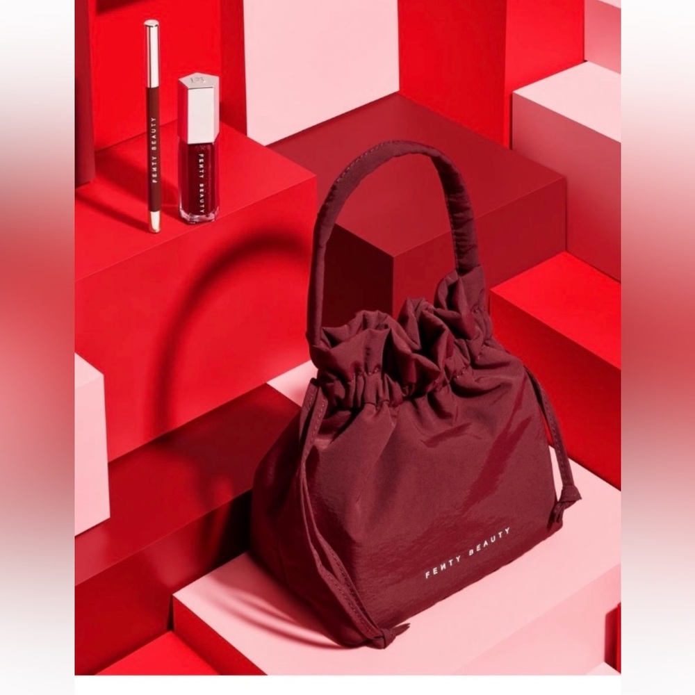 New Fenty Beauty Chocolate Cherry Lip Set limited edition Rich Brown